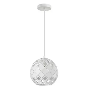 Italux Paulela D20 lampa wisząca 1-punktowa biała PND-34221-1S-WH PND-34221-1S-WH - Lampy sufitowe - miniaturka - grafika 1