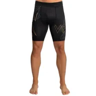 Spodnie sportowe męskie - Venum Serpenti Vale Tudo Shorts Spodenki Kompresyjne Black/Silver/Gold - miniaturka - grafika 1