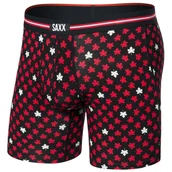 Majtki męskie - Bokserki Saxx Vibe Xtra Super Soft Boxer Brief Fly Rozmiar: L / Kolor: czerwony - miniaturka - grafika 1
