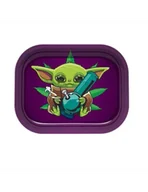 Trafika - Metalowa tacka Yoda 18x14cm - miniaturka - grafika 1