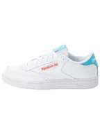 Trampki męskie - Reebok Skórzane sneakersy "Club C 85" w kolorze białym - miniaturka - grafika 1