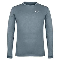 Koszulki męskie - Salewa Męska koszulka turystyczna Puez Melange Dry M L/S Tee (1 opakowanie) - miniaturka - grafika 1