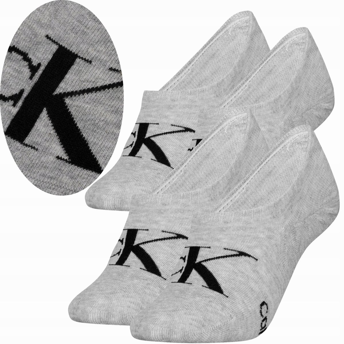 Skarpetki Calvin Klein 701228809 szary rozmiar 39-42 CK MĘSKIE