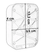 Sejfy i kasy pancerne - Skrzynka sejf na klucze z szyfrem SZKRYNKA SZYFR  Goc - miniaturka - grafika 1