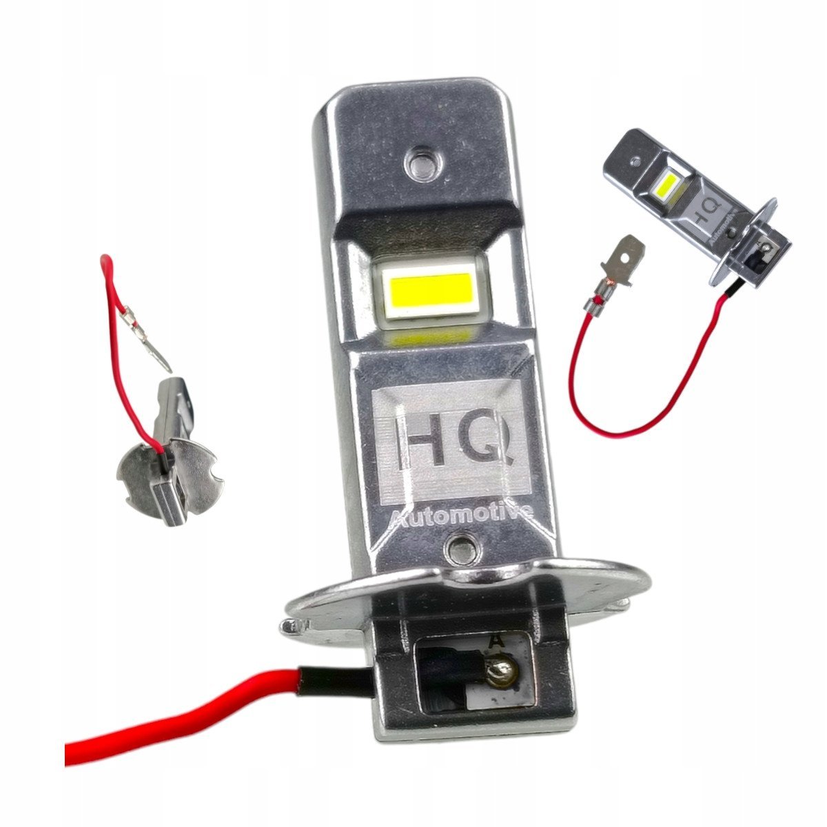 1 Sztuka Żarówka H3 Led Rozmiar 1:1 Plug&play 14w 6000k Canbus 12-24v Hq