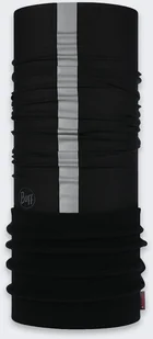Komin Buff Safety Polar Reflective Black - Czapki i chusty sportowe damskie - miniaturka - grafika 1