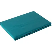 Prześcieradła - Eurofirany Prześcieradło satynowe turkusowe 220x210 - bez gumki 100% bawełna ef-prze-sat-turk-220x210 - miniaturka - grafika 1