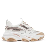 Sneakersy damskie - Sneakersy Steve Madden Possession-E SM19000033 Beżowy - miniaturka - grafika 1