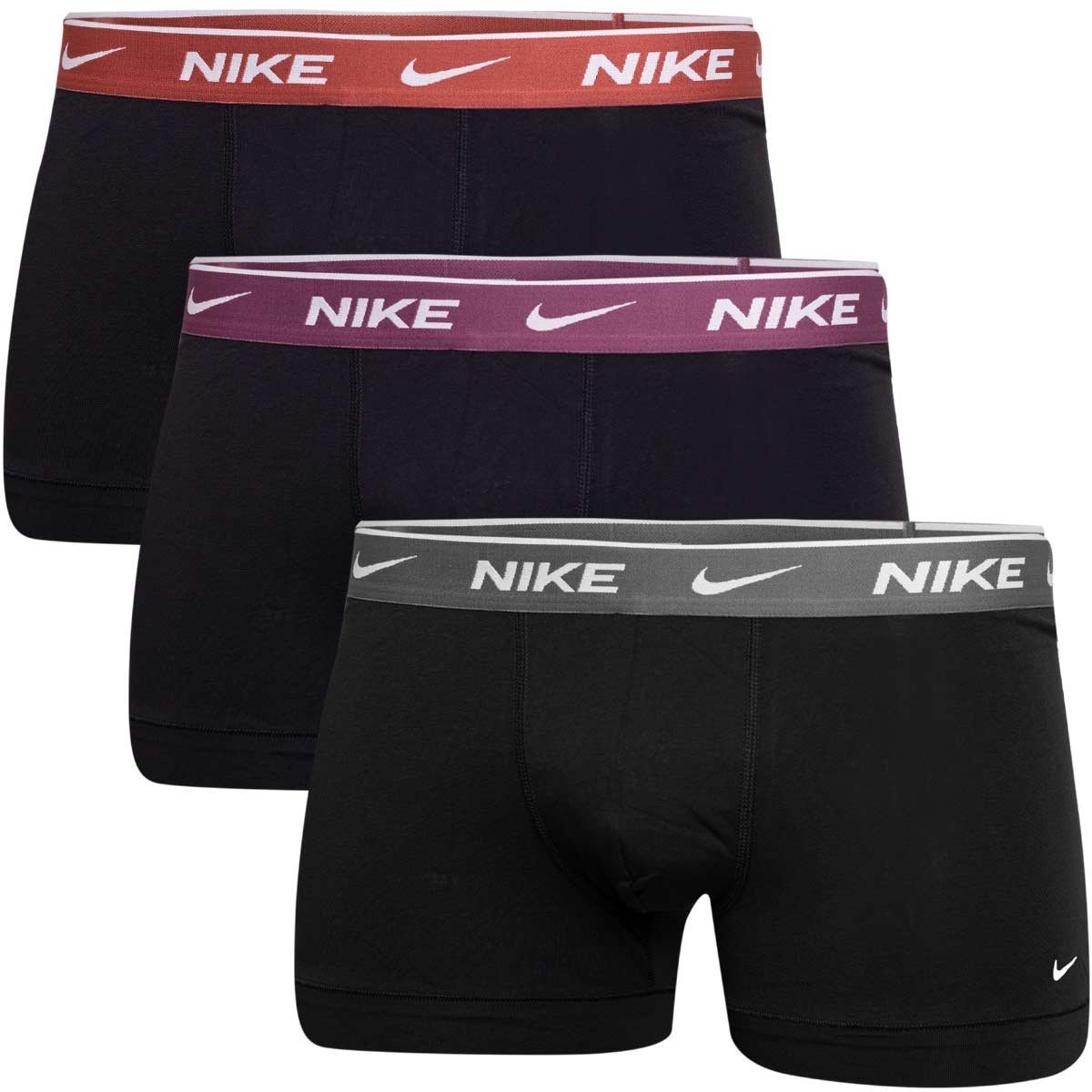 Nike Bokserki Męskie Trunk 3Pk Czarne 0000Ke1008 5I7 S