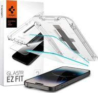 Szkła hartowane na telefon - Spigen SZKŁO HARTOWANE SPIGEN GLAS.TR ”EZ FIT” 2-PACK IPHONE 14 PRO CLEAR - miniaturka - grafika 1