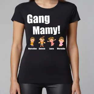 Gang mamy - koszulka damska - Koszulki i topy damskie - miniaturka - grafika 1