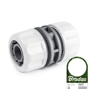 Bradas WL-2112 Złącze repliki 1 do 1 cala, białe, 4 x 2 x 2 cm 5904182442755 - Inne akcesoria do nawadniania - miniaturka - grafika 1