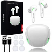 Słuchawki - Lenovo XT92 TWS Białe - miniaturka - grafika 1