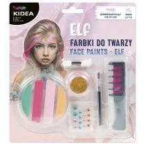 Derform Zestaw farbek do twarzy Elf - Kinder party - miniaturka - grafika 1