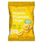 Chipsy - El Origen Chipsy z plantana o smaku sera wegańskie bezglutenowe 80 g Bio - miniaturka - grafika 1