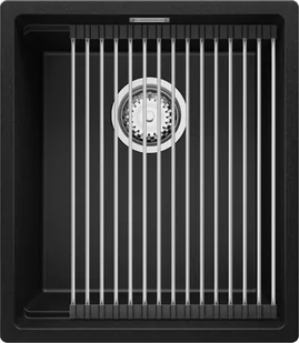 BRANDE SWIFT SLIM 410-45 BLACK (czarny mat) - Zlewozmywaki - miniaturka - grafika 1