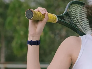 Sportowy pasek Alogy gumowy do Apple Watch 42/44/45/49mm Granatowy - Akcesoria do smartwatchy Sportowy pasek Alogy gumowy do Apple Watch 42/44/45/49mm Granatowy - Akcesoria do smartwatchy - miniaturka - grafika 5