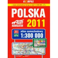 Atlasy i mapy - Polska atlas samochodowy 1:300 000 - miniaturka - grafika 1