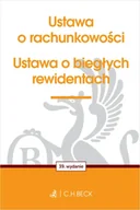 Prawo - Ustawa o rachunkowości oraz ustawa o biegłych rewidentach wyd. 39 - Opracowanie zbiorowe - miniaturka - grafika 1