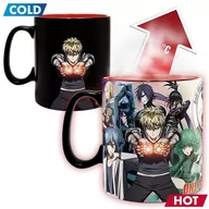 Kubki - ABYstyle Studio ABYstyle  One Punch Man  kubek Heat Change Heroes 460 ML (ABYMUG448) - miniaturka - grafika 1