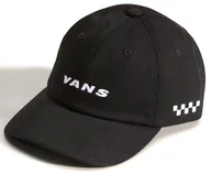 Czapki dla dzieci - czapka ęca VANS CHECK SIDE CURVED BILL BLACK - miniaturka - grafika 1