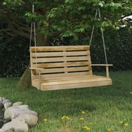 Huśtawki - vidaXL Huśtawka ogrodowa, 110 cm, impregnowane drewno sosnowe - miniaturka - grafika 1