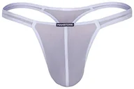 Majtki damskie - MANSTORE - M101 Stringi bungee - kolor biały - rozm. L - miniaturka - grafika 1