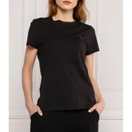 Koszulki i topy damskie - Tommy Hilfiger T-shirt HERITAGE | Regular Fit - miniaturka - grafika 1