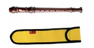 Instrumenty dęte - Flet prosty - sopran Mat Max FRYDERYK Renesansowy + pokrowiec żółty - miniaturka - grafika 1