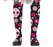 Rajstopy - Rajstopy dziecięce Czaszki kolorowe Catrina 3-6l - miniaturka - grafika 1