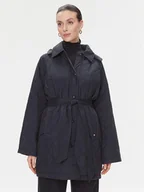 Kurtki damskie - Tommy Hilfiger Kurtka przejściowa WW0WW40469 Granatowy Relaxed Fit - miniaturka - grafika 1