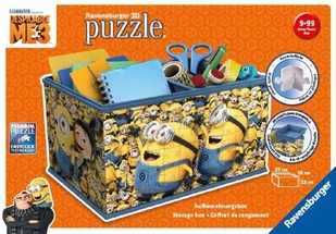 Ravensburger Minionki, puzzle 3D Kuferek na skarby - Puzzle - miniaturka - grafika 1