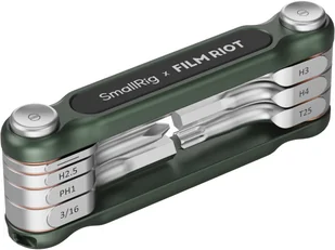 Smallrig 4812 Składany zestaw kluczy multitool 7-w-1, zielony - Akcesoria fotograficzne - miniaturka - grafika 1