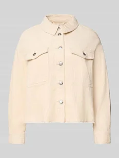 Kurtka sztruksowa o kroju regular fit z czystej bawełny model ‘MARINA-ENY LIFE’ - Kurtki damskie - miniaturka - grafika 1