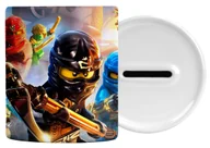 Skarbonki - SKARBONKA DLA DZIECI LEGO NINJAGO Z IMIENIEM - miniaturka - grafika 1