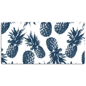 Podkładki na biurko - Mata ochronna z nadrukiem Szare ananasy 120x60 cm, Dywanomat - miniaturka - grafika 1