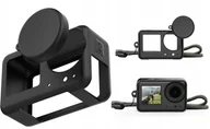 Akcesoria do kamer sportowych - Pokrowiec Futerał Case Etui + Pasek + Dekielek Do Dji Osmo Action 5 Pro / 4 / 3 / S6-ptc-011-tdj - miniaturka - grafika 1