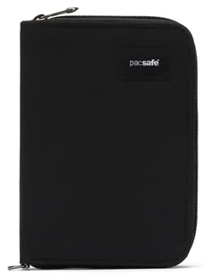Organizer podróżny Pacsafe RFIDsafe Compact Travel Organizer - jet black - Portfele - miniaturka - grafika 1