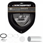 Części rowerowe - Jagwire Jagwire Road Elite Sealed Zestaw linek hamulcowych, stealth black 2020 Linki i osłonki hamulcowe - miniaturka - grafika 1
