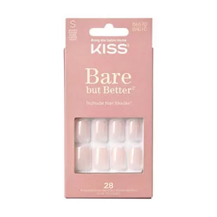 Kiss, Sztuczne Paznokcie, Bare But Better S Bn01c - Sztuczne paznokcie i akcesoria - miniaturka - grafika 1