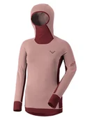 Bluzy sportowe damskie - DYNAFIT Bluza funkcyjna "Alpine" w kolorze różowym - miniaturka - grafika 1