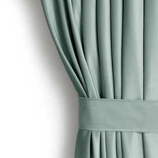 Zasłona RESTILO Velvet, miętowa, 140x270 cm - Zasłony - miniaturka - grafika 1