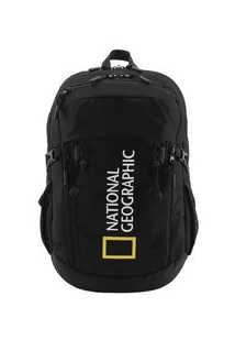 Plecak dwukomorowy National Geographic BOX CANYON 21080 czarny - Plecaki - miniaturka - grafika 1