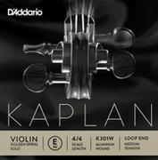 Struny gitarowe  - D'Addario k301 W kaplana skrzypce pojedyncze "E" aluminium umsponnener jelito rdzeń strun 4/4 Medium K301W - miniaturka - grafika 1