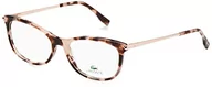 Okulary przeciwsłoneczne - Lacoste Damskie okulary przeciwsłoneczne L2863, różowe Havana, 66 - miniaturka - grafika 1