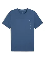 Koszulki sportowe męskie - Puma Koszulka funkcyjna w kolorze niebieskim - miniaturka - grafika 1