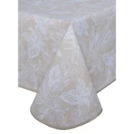 Obrusy i serwetki - Cerata Mont PVC 120 x 140 cm beżowo-biały - miniaturka - grafika 1