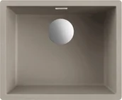 Zlewozmywaki - ELLECI Zlew DYNAMO 105 tortora (G43) GRANITEK (LGZ10543FIXCI) - miniaturka - grafika 1