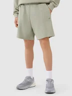 Spodenki męskie - 4F Szorty dresowe w kolorze zielonym - miniaturka - grafika 1