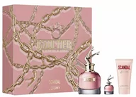 Zestawy kosmetyków damskich - Zestaw Jean Paul Gaultier Scandal Eau De Perfume Spray 80 ml + Miniatura 6 ml + Balsam do ciała 75 ml (8435415082617) - miniaturka - grafika 1
